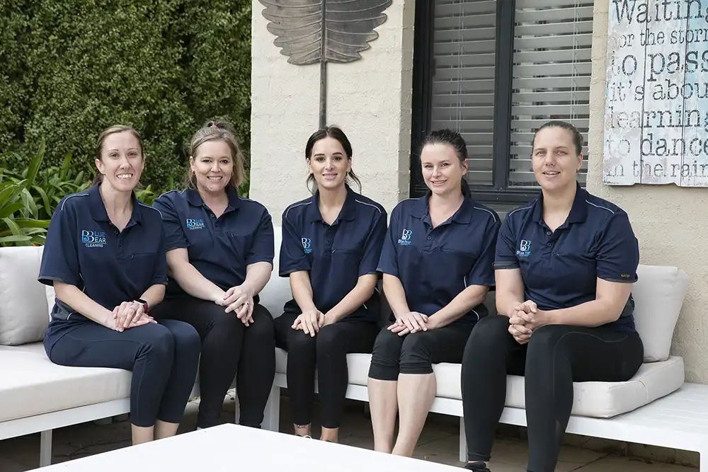 BlueBear Cleaning team providing office cleaning